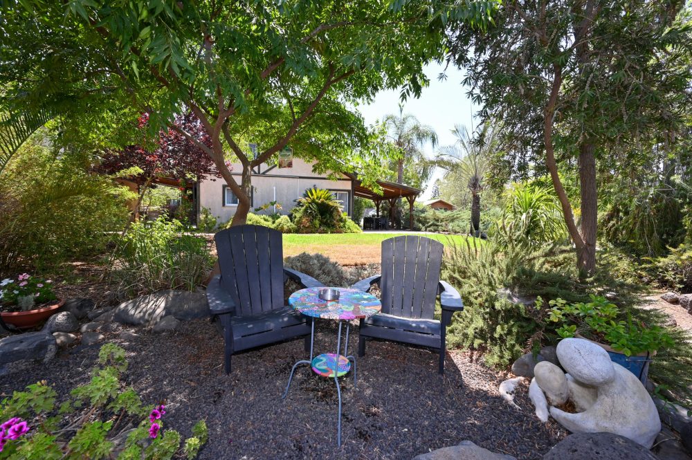 נגה אירוח כפרי - מעלה גמלא - חצר